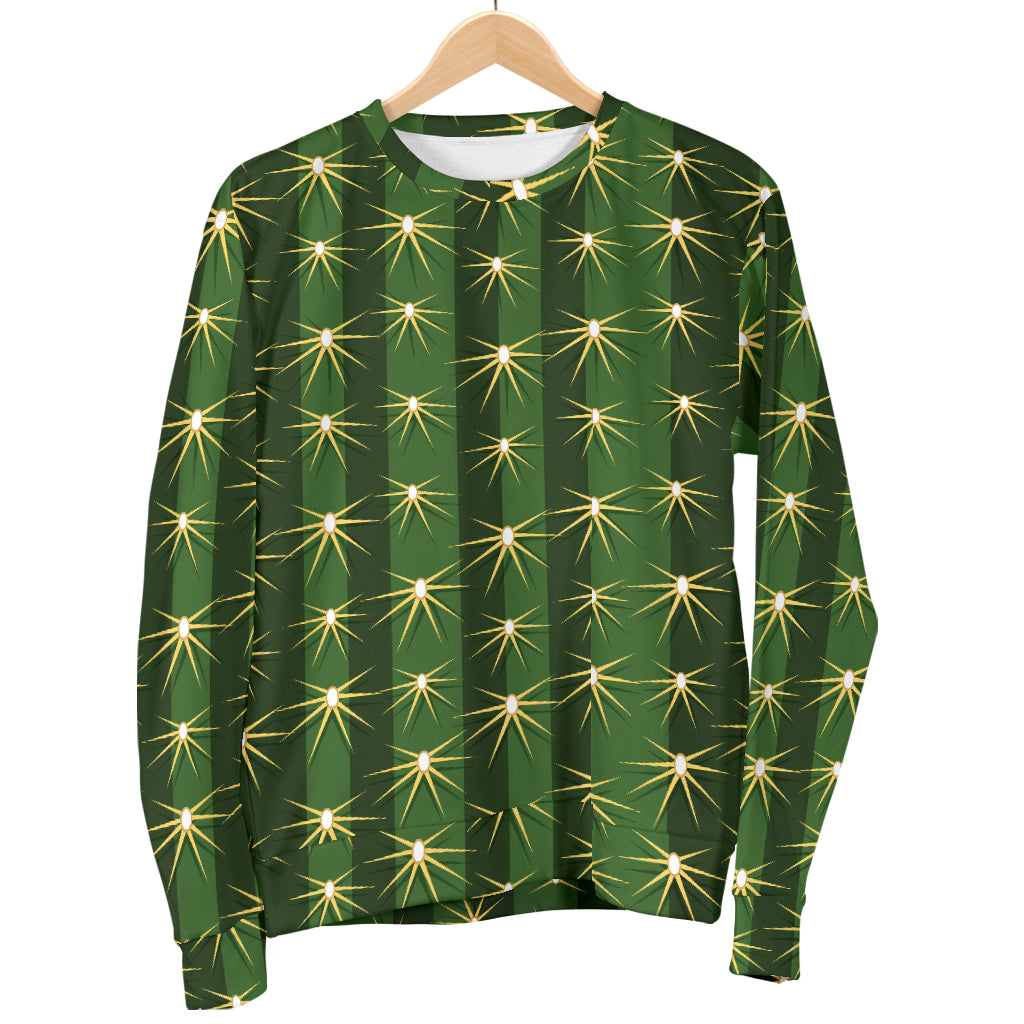 Cactus Skin Print Pattern Women Long Sleeve Sweatshirt