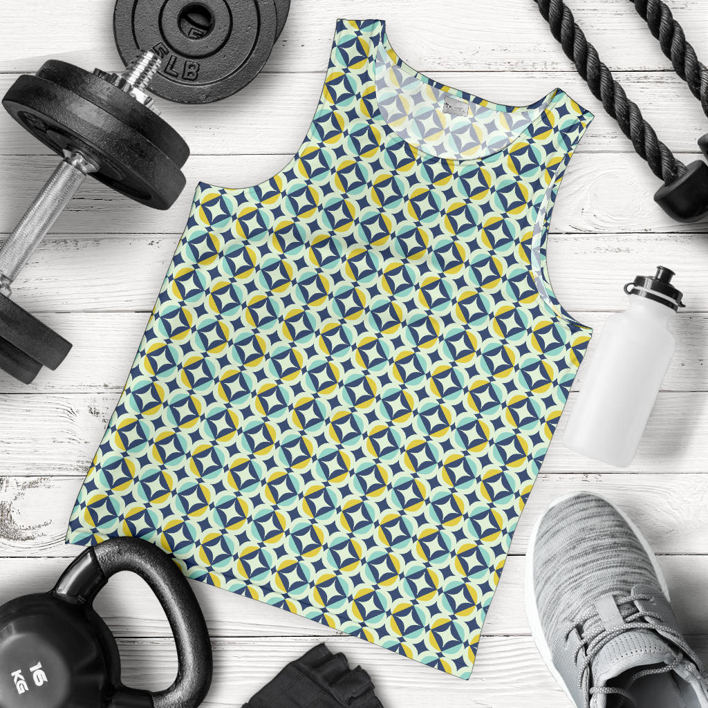 Swedish Design Pattern Men Tank Top