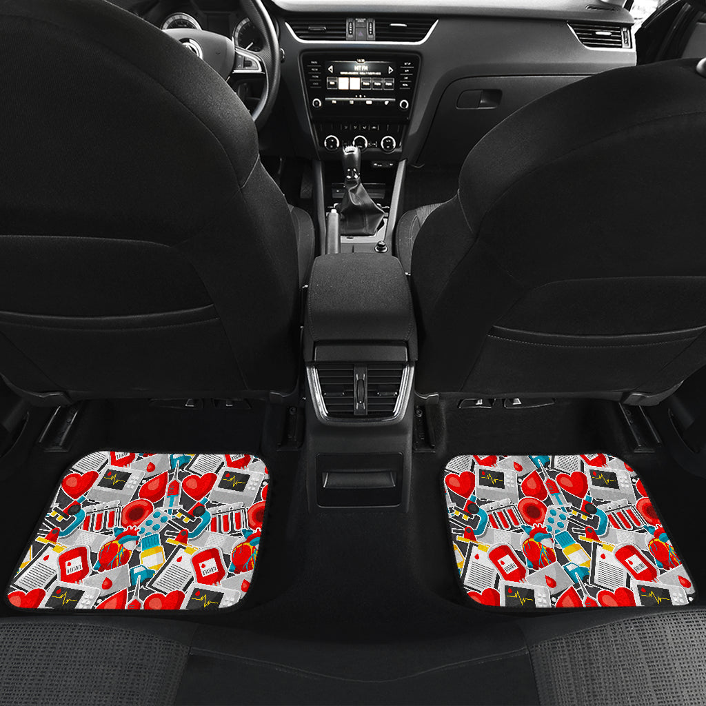 Phlebotomist Medical Themed Car Floor Mats Front Back