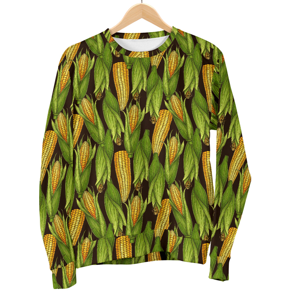 Agricultural Corn cob Print Women Long Sleeve Sweatshirt