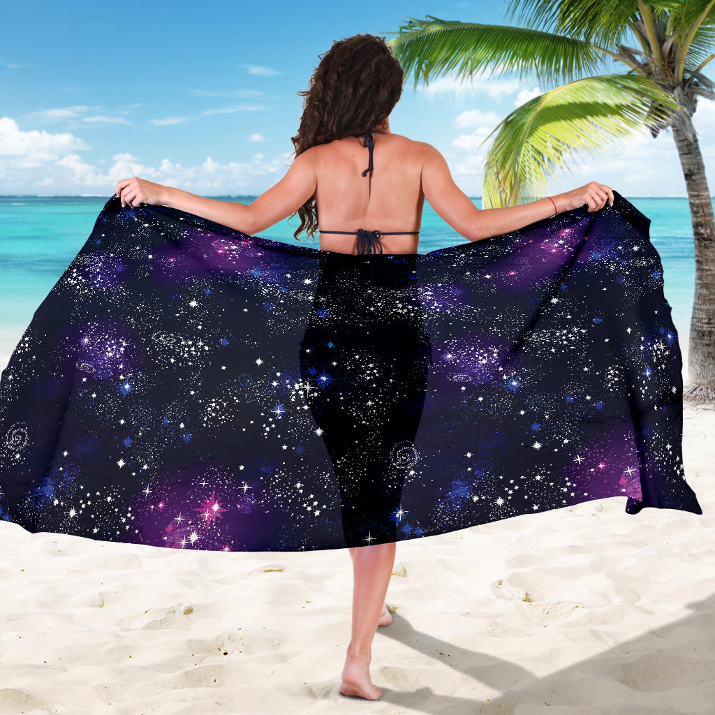 Cosmic Pattern Print Design 03 Sarong Pareo Wrap