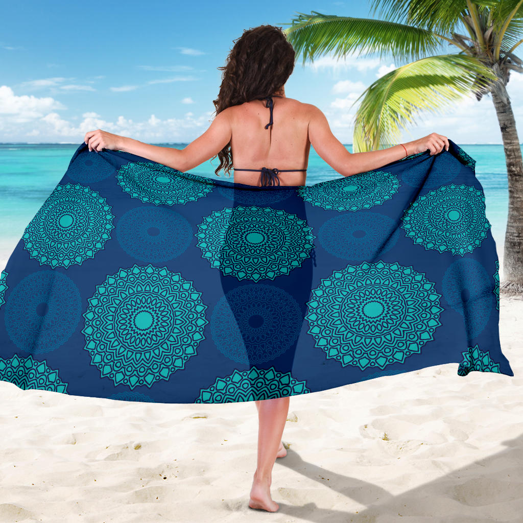 Medallion Pattern Print Design 04 Sarong Pareo Wrap