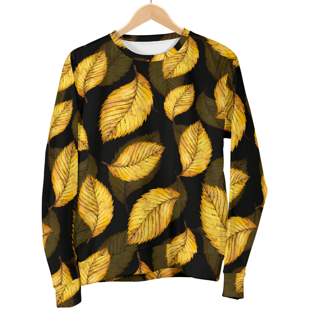 Elm Leave Summer Print Pattern Women Long Sleeve Sweatshirt