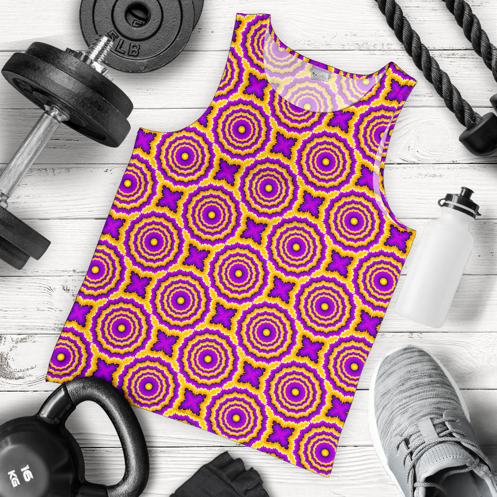 Optical illusion Expansion Men Tank Top