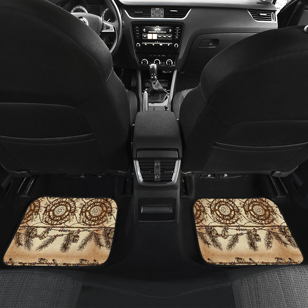 Dream catcher vintage native Car Floor Mats Front Back