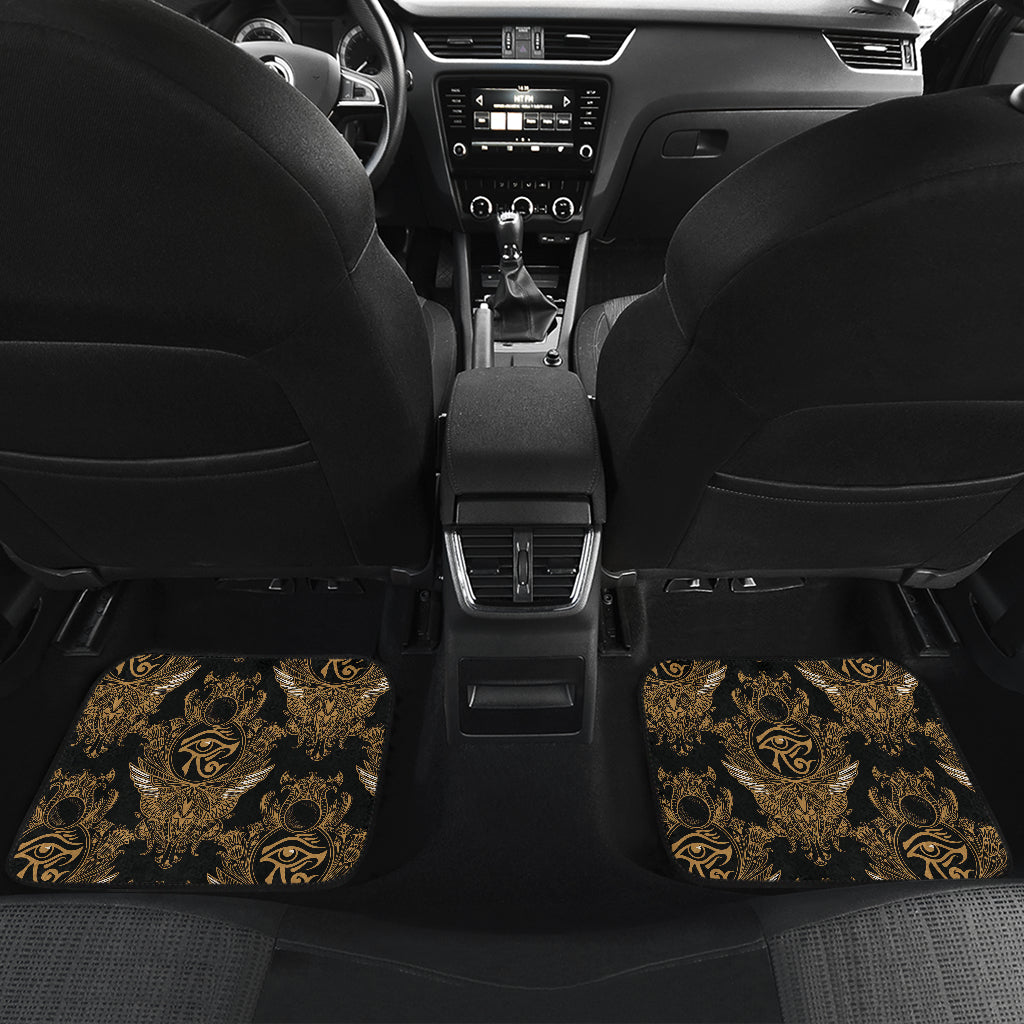 Eye of Horus Mandala Style Car Floor Mats Front Back