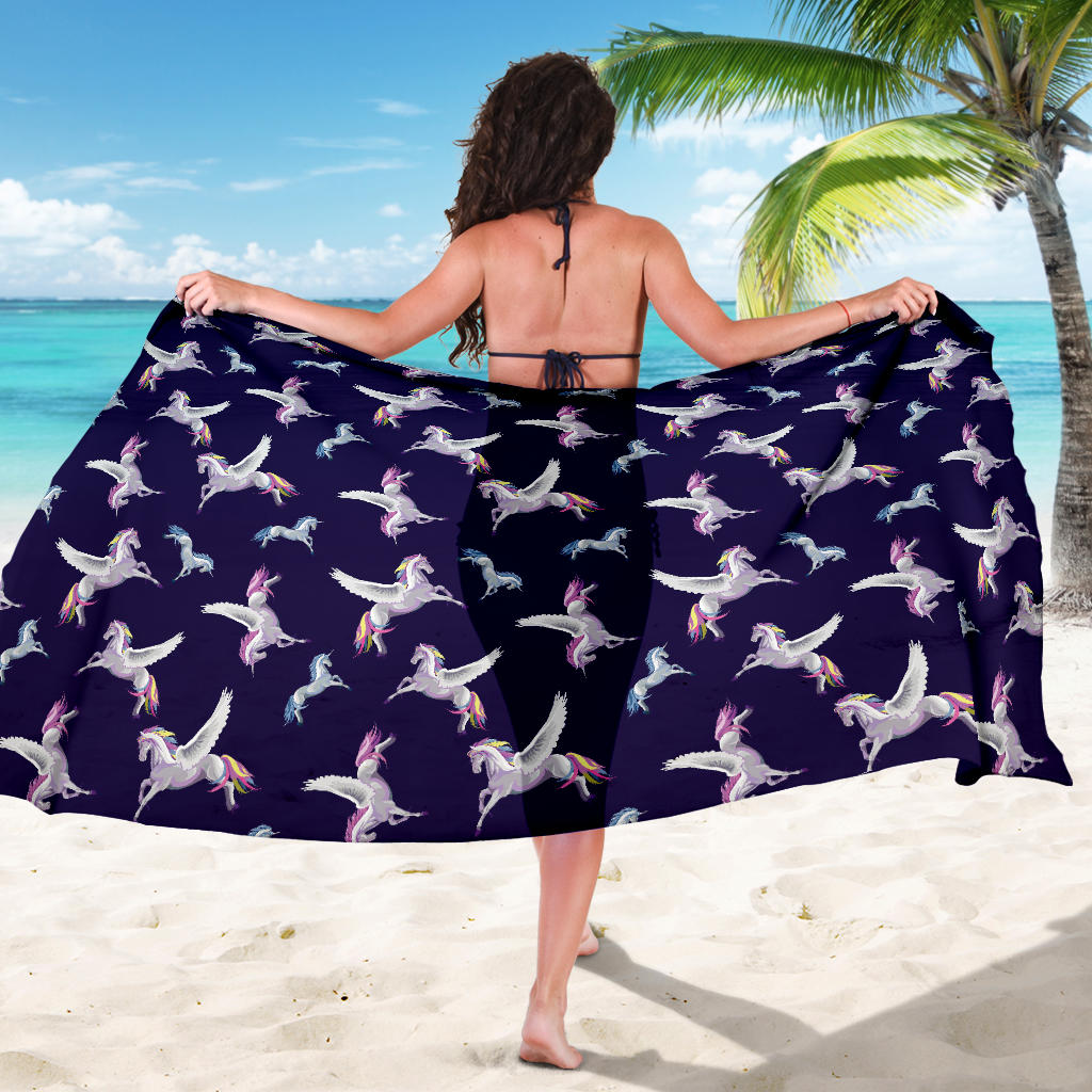 Pegasus Pattern Print Design 02 Sarong Pareo Wrap