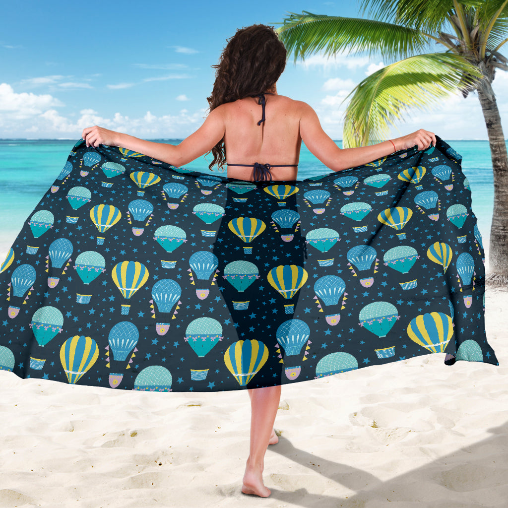 Ballon Pattern Print Design 06 Sarong Pareo Wrap