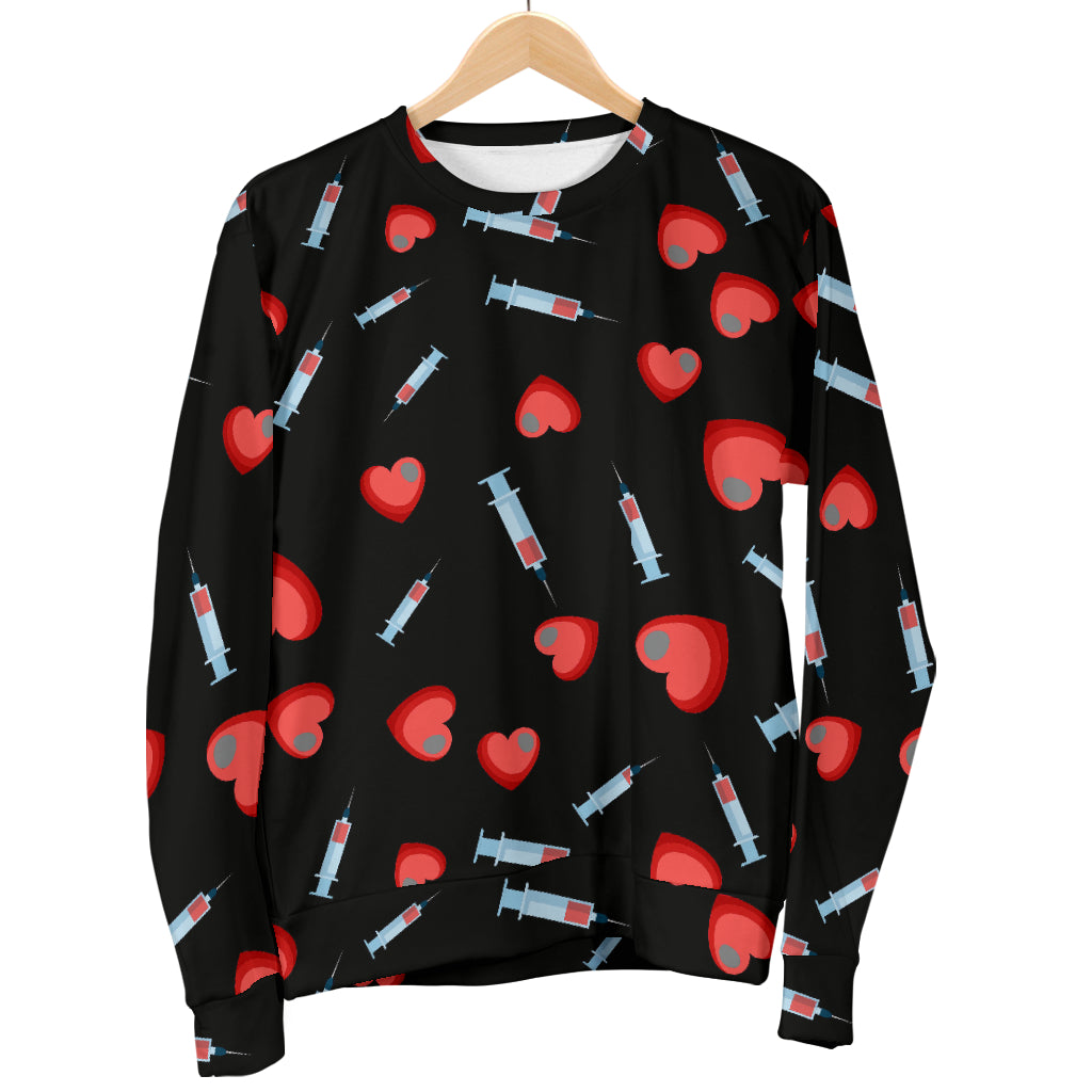 Phlebotomist Medical Concept Women Long Sleeve Sweatshirt