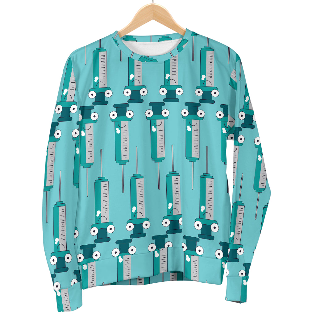 Phlebotomist Concept Design Men Long Sleeve Sweatshirt