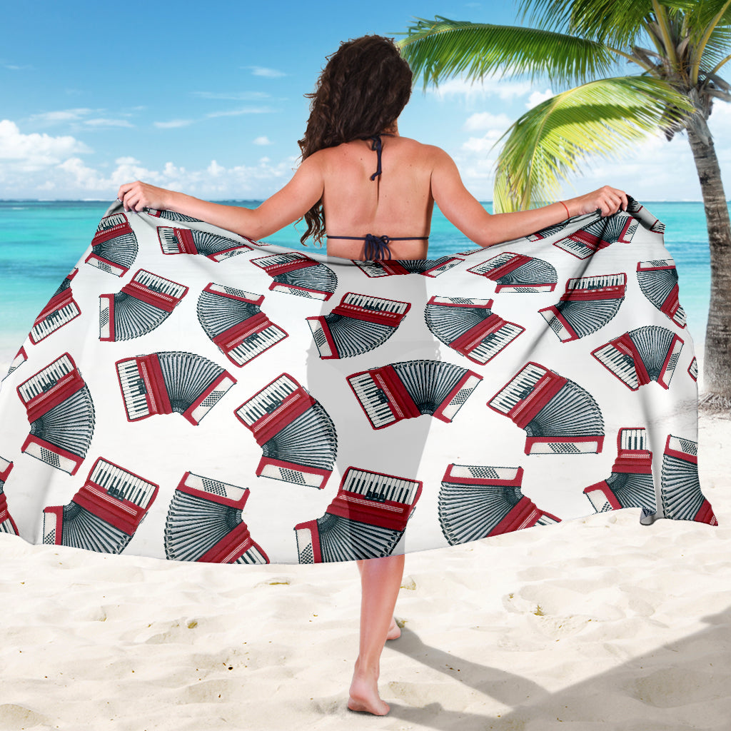 Accordion Pattern Print Design 03 Sarong Pareo Wrap