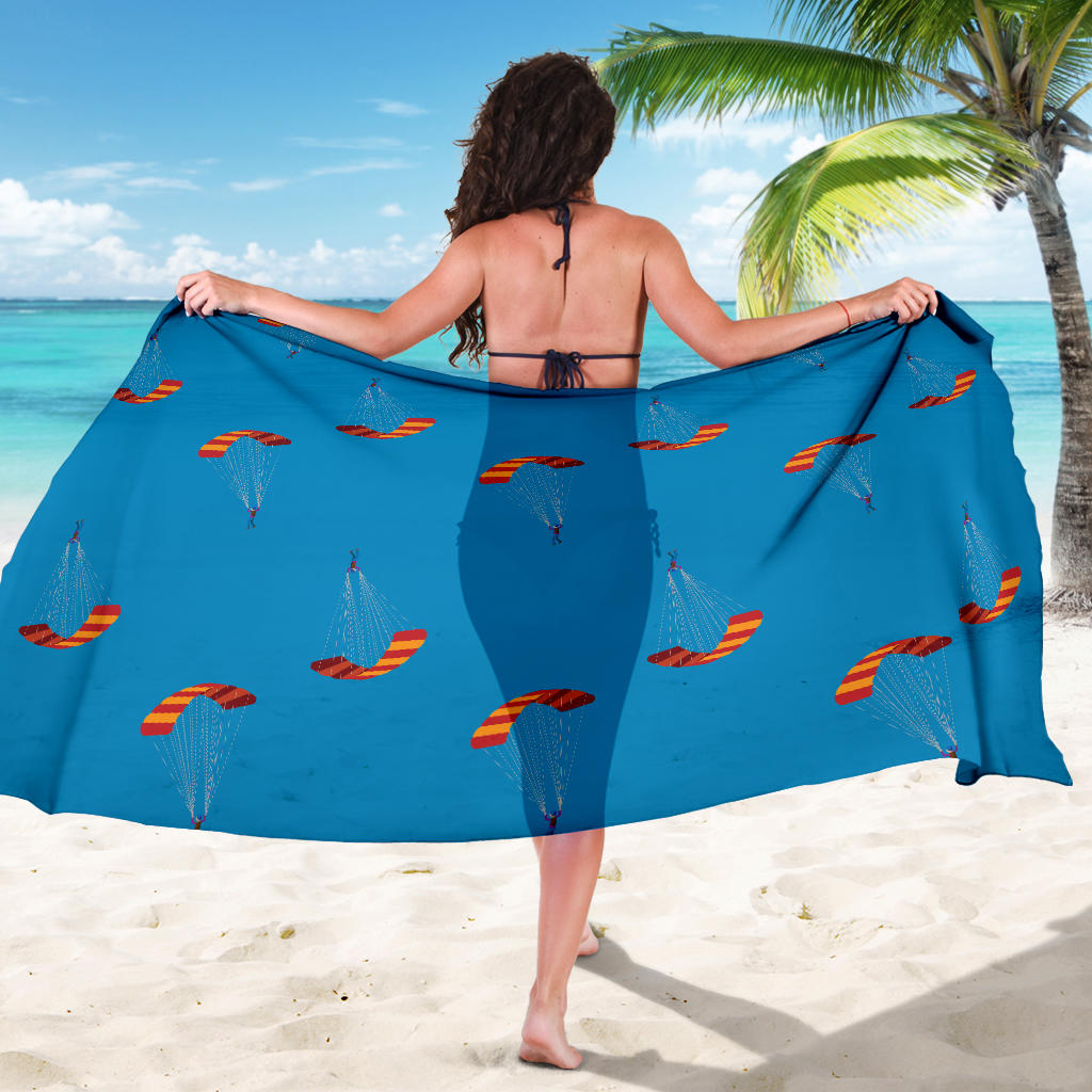 Paratrooper Pattern Print Design A01 Sarong Pareo Wrap