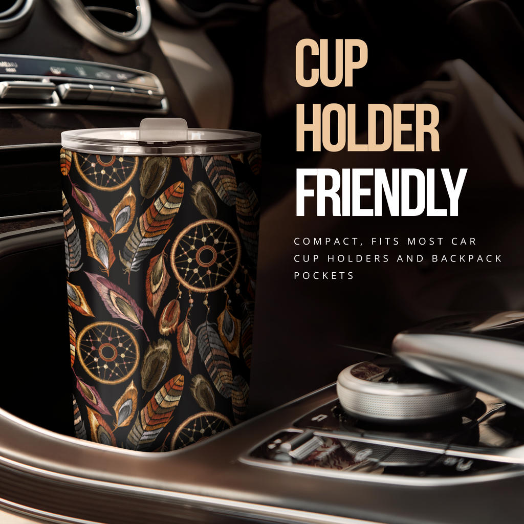 Dream catcher embroidered style Tumbler