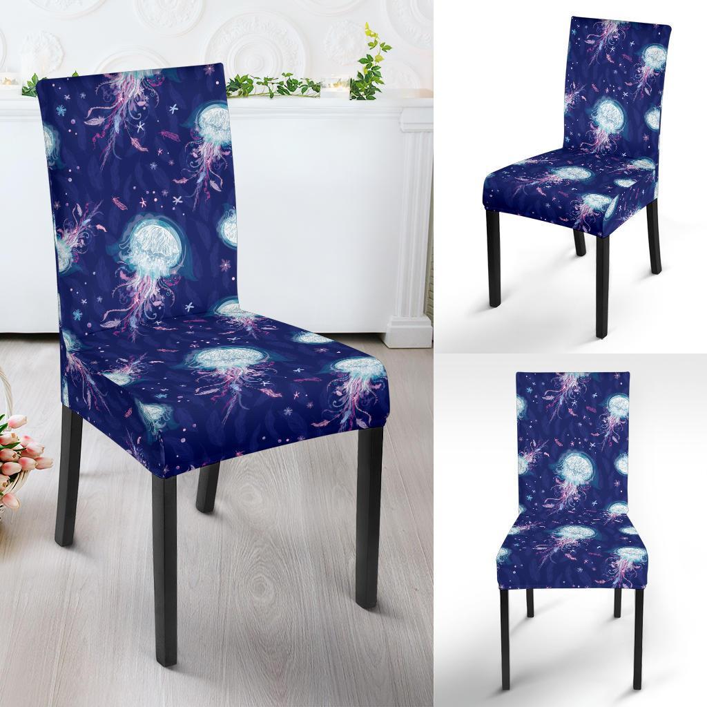 Jellyfish Cute Design Dining Chair Slipcover-JTAMIGO.COM