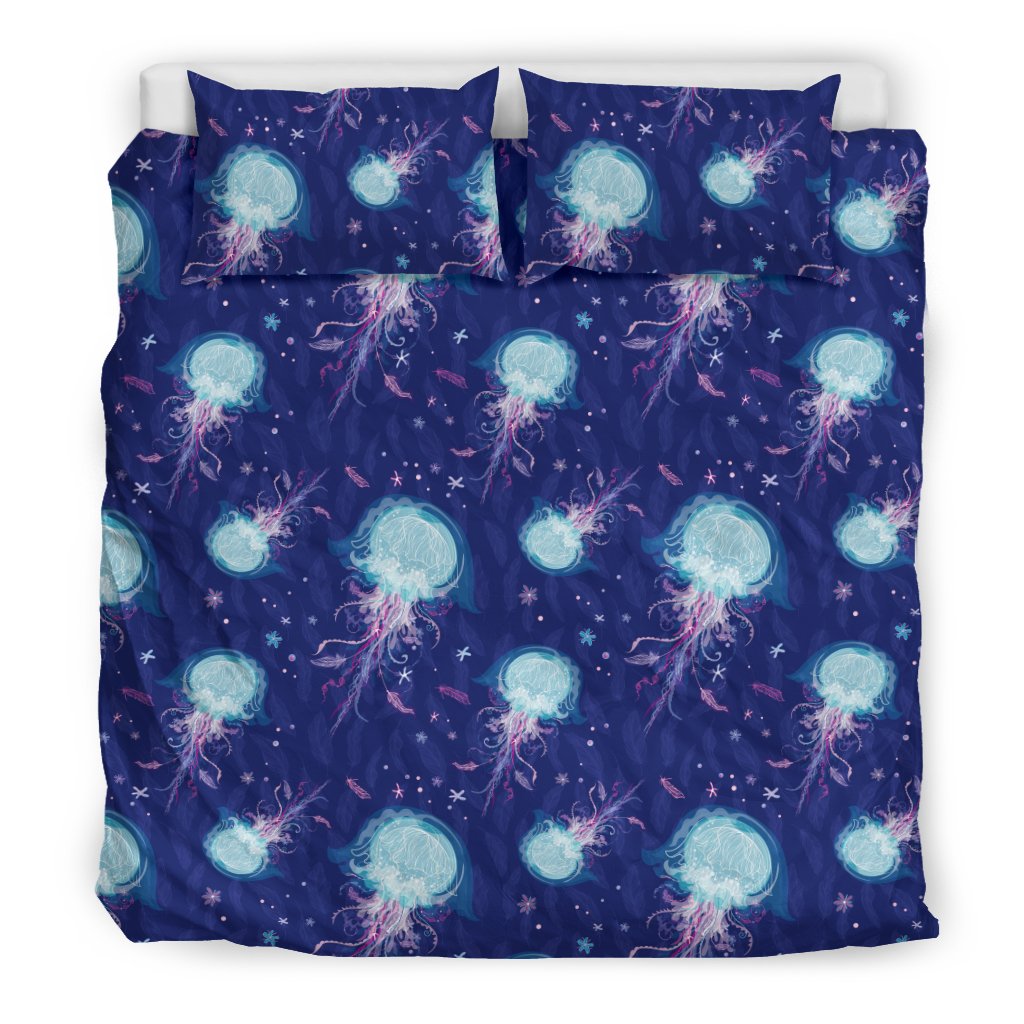 Jellyfish Cute Design Duvet Cover Bedding Set