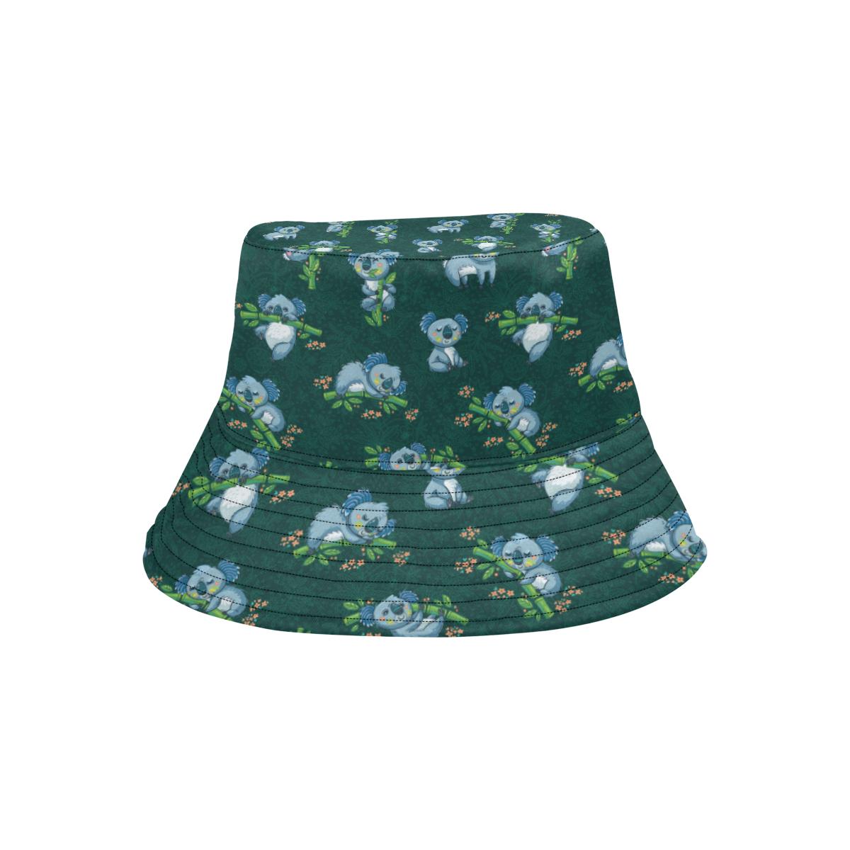 Koala Blue Design Print Unisex Bucket Hat