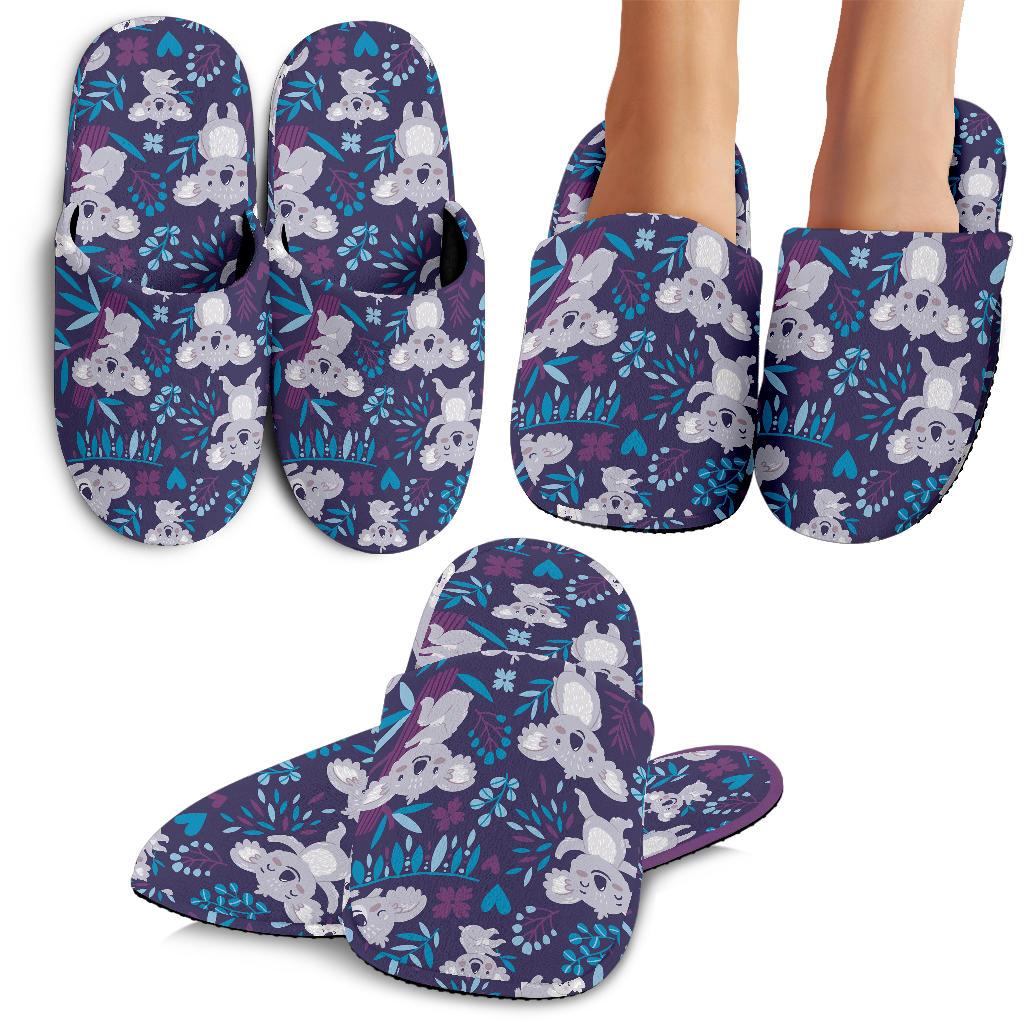 Koala Cute Themed Design Print House Slippers