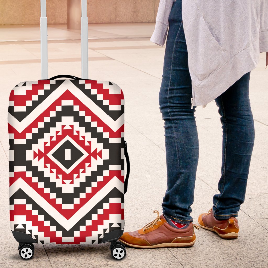 Native American Themed Tribal Print Luggage Cover Protector