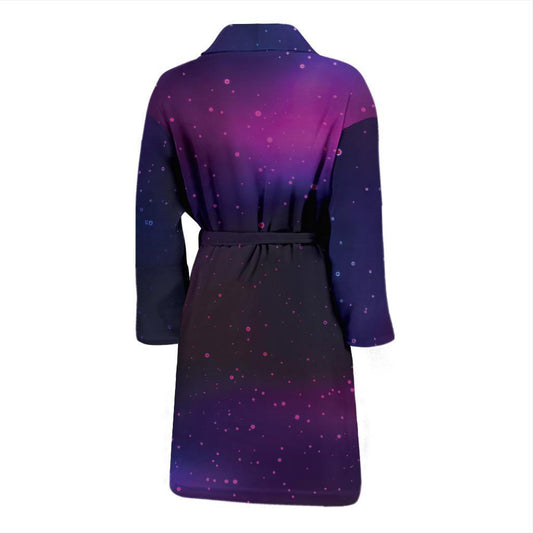 Night sky Pattern Print Design A04 Men Bathrobe-JORJUNE.COM