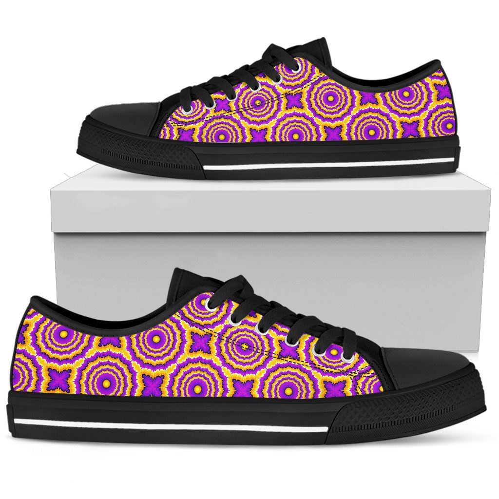 Optical illusion Expansion Women Low Top Shoes-JTAMIGO.COM