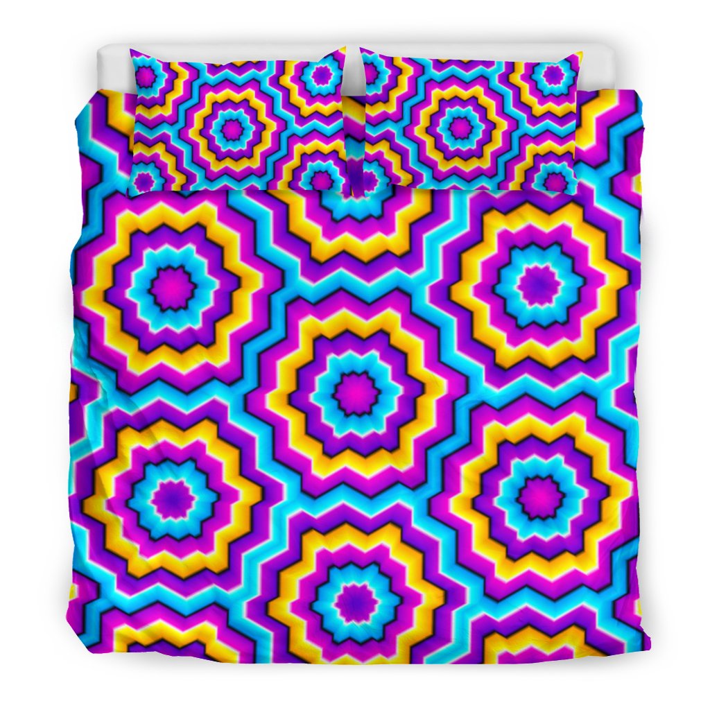 Optical illusion Techno Movement Duvet Cover Bedding Set