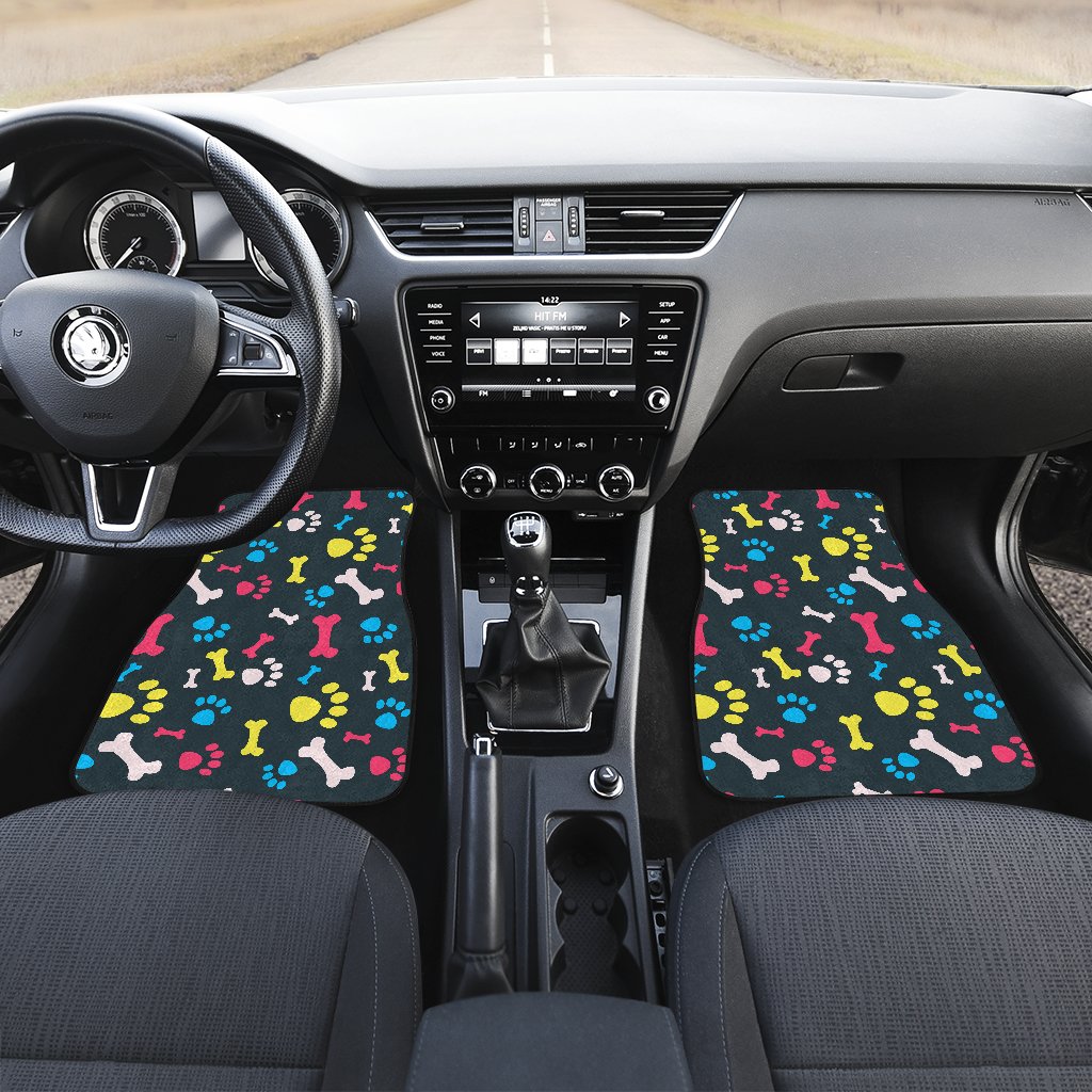 Paw Design Print Car Floor Mats