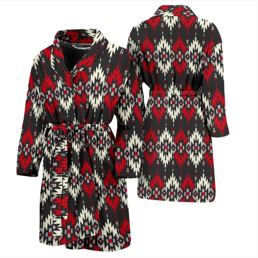 Pendleton Pattern Men Bath Robe-JTAMIGO.COM