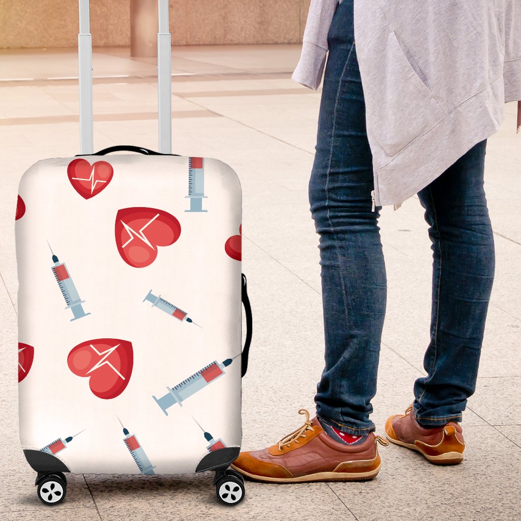 Phlebotomist Medical Concept Luggage Cover Protector