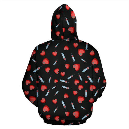 Phlebotomist Medical Concept Pullover Hoodie