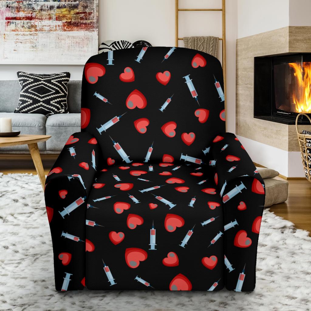 Phlebotomist Medical Concept Single Sofa Slipcover -JTAMIGO.COM