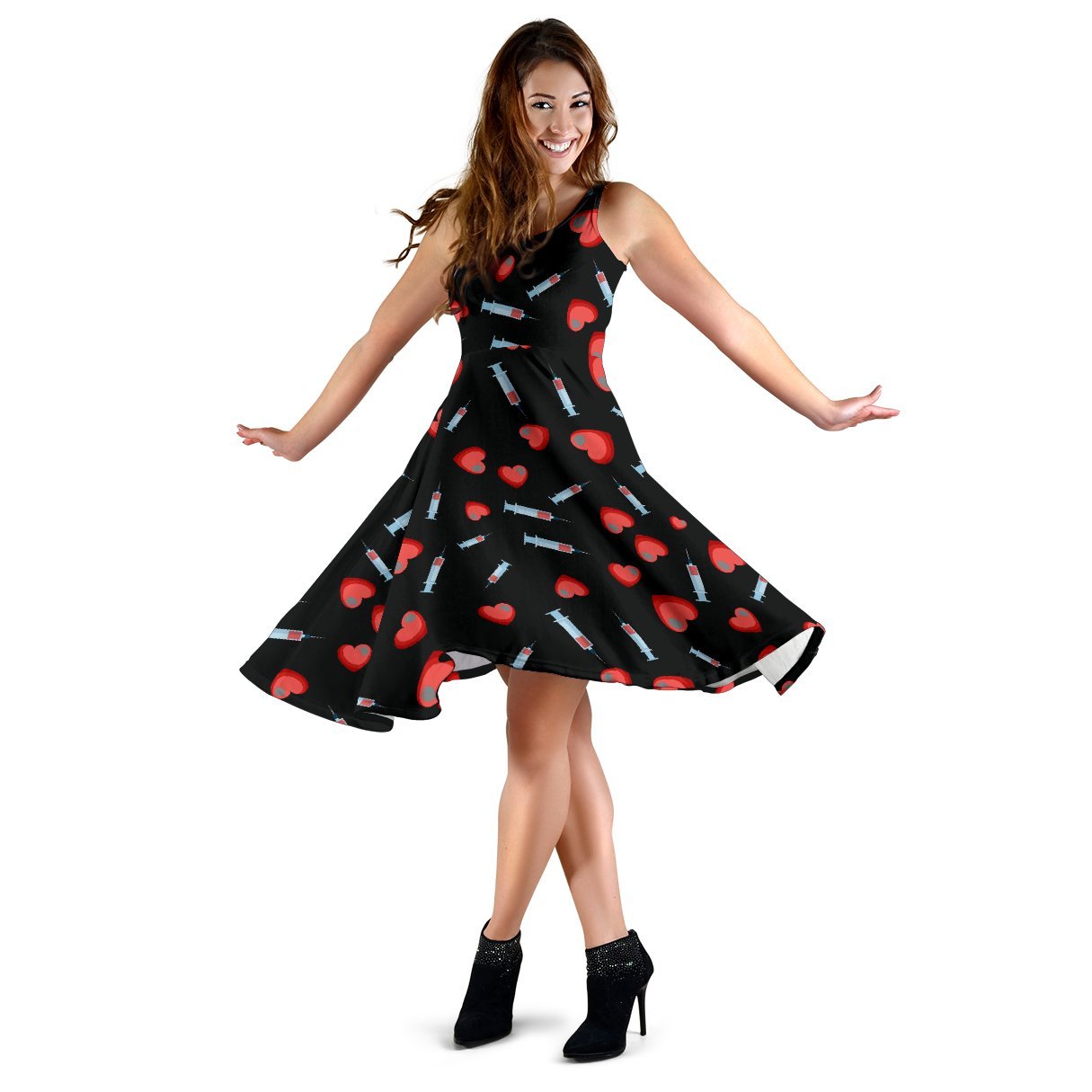 Phlebotomist Medical Concept Sleeveless Dress