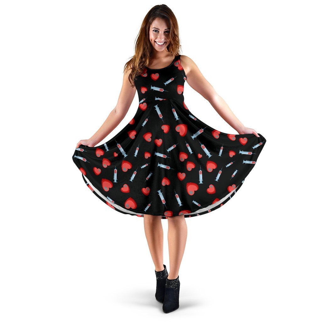 Phlebotomist Medical Concept Sleeveless Dress
