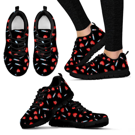 Phlebotomist Medical Concept Women Sneakers Shoes
