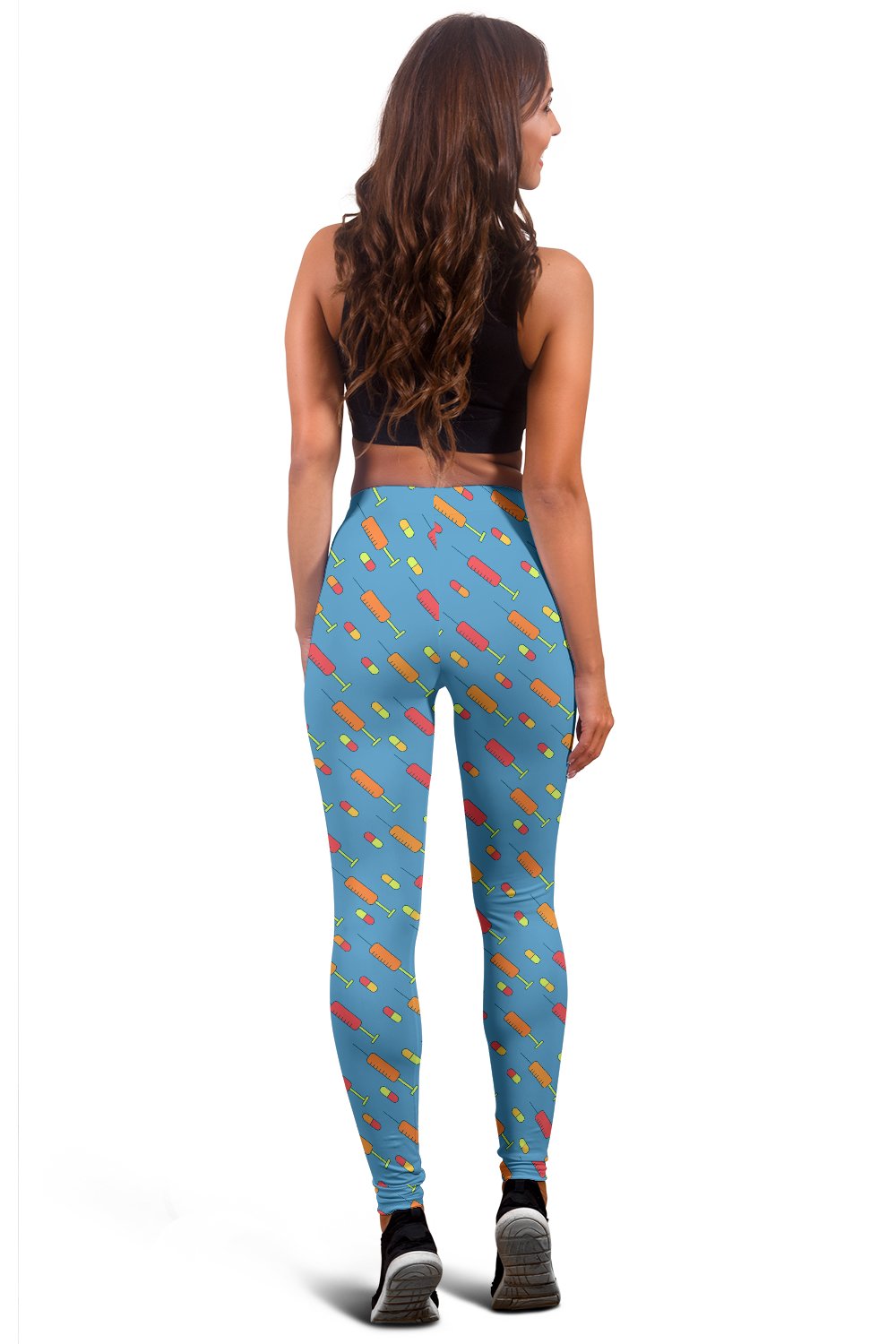 Phlebotomist Medical Pattern Women Leggings