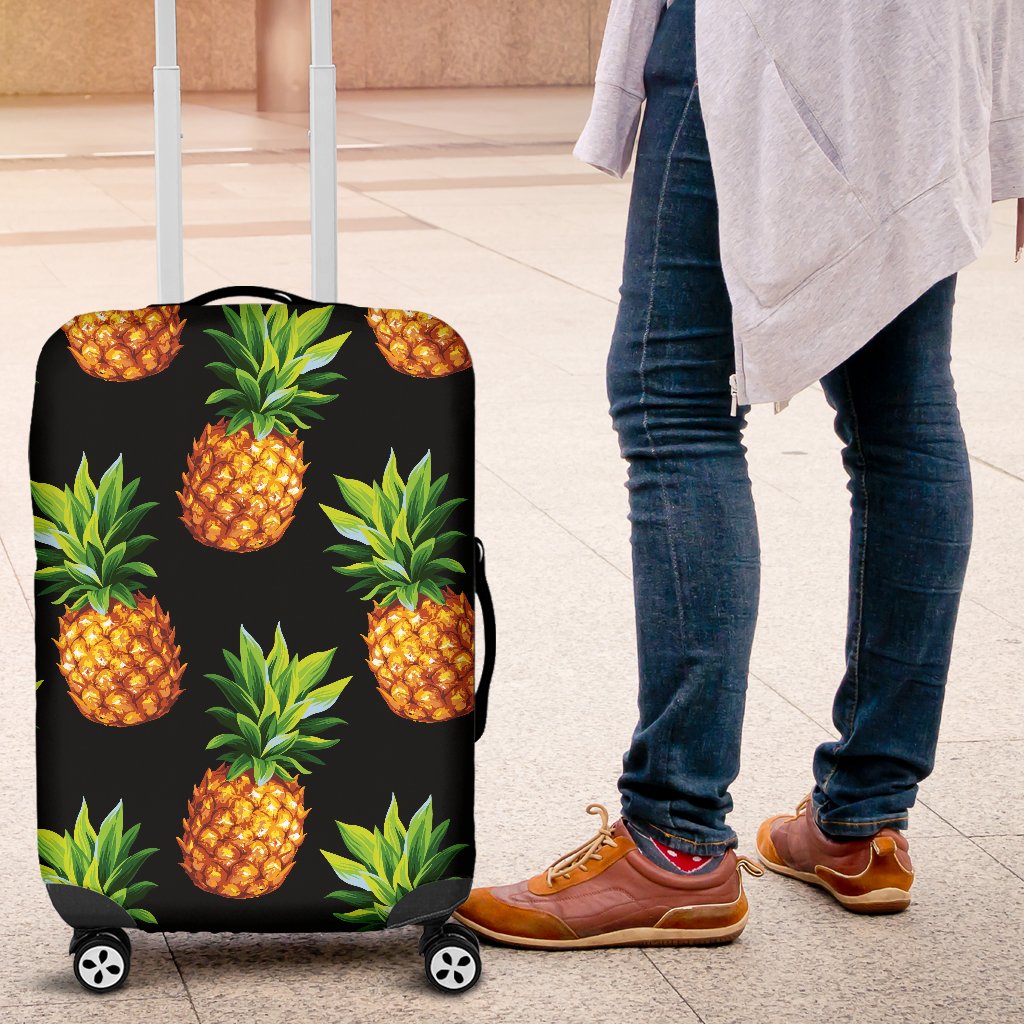 Pineapple Cute Print Design Pattern Luggage Cover Protector