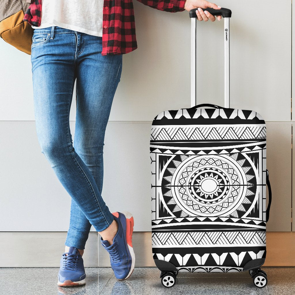Polynesian Tattoo Design Luggage Cover Protector