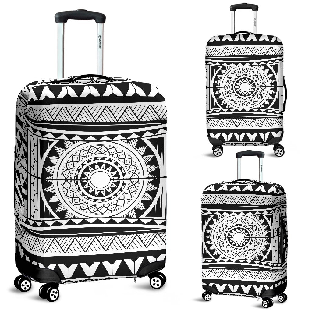 Polynesian Tattoo Design Luggage Cover Protector