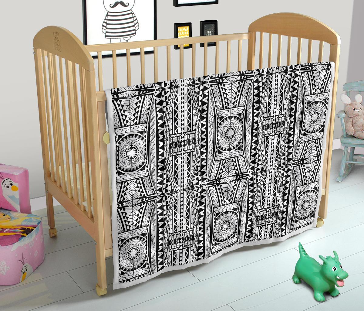 Polynesian Tattoo Design Premium Quilt-JTAMIGO.COM