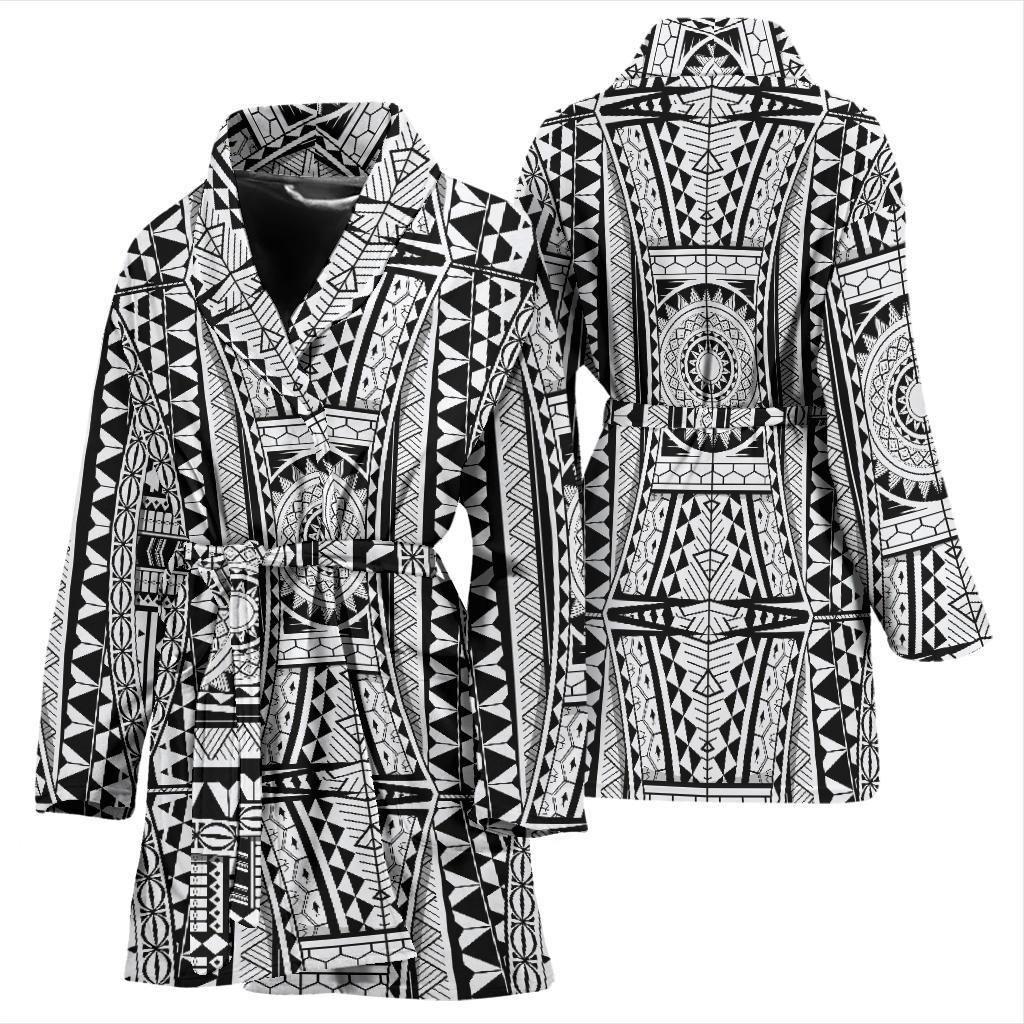 Polynesian Tattoo Design Women Bath Robe-JTAMIGO.COM