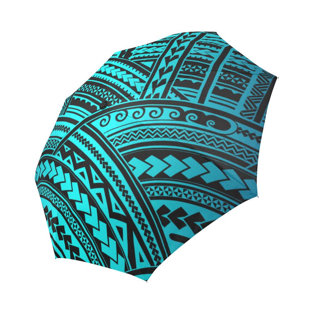 Tribal Elephant Print Foldable Umbrella