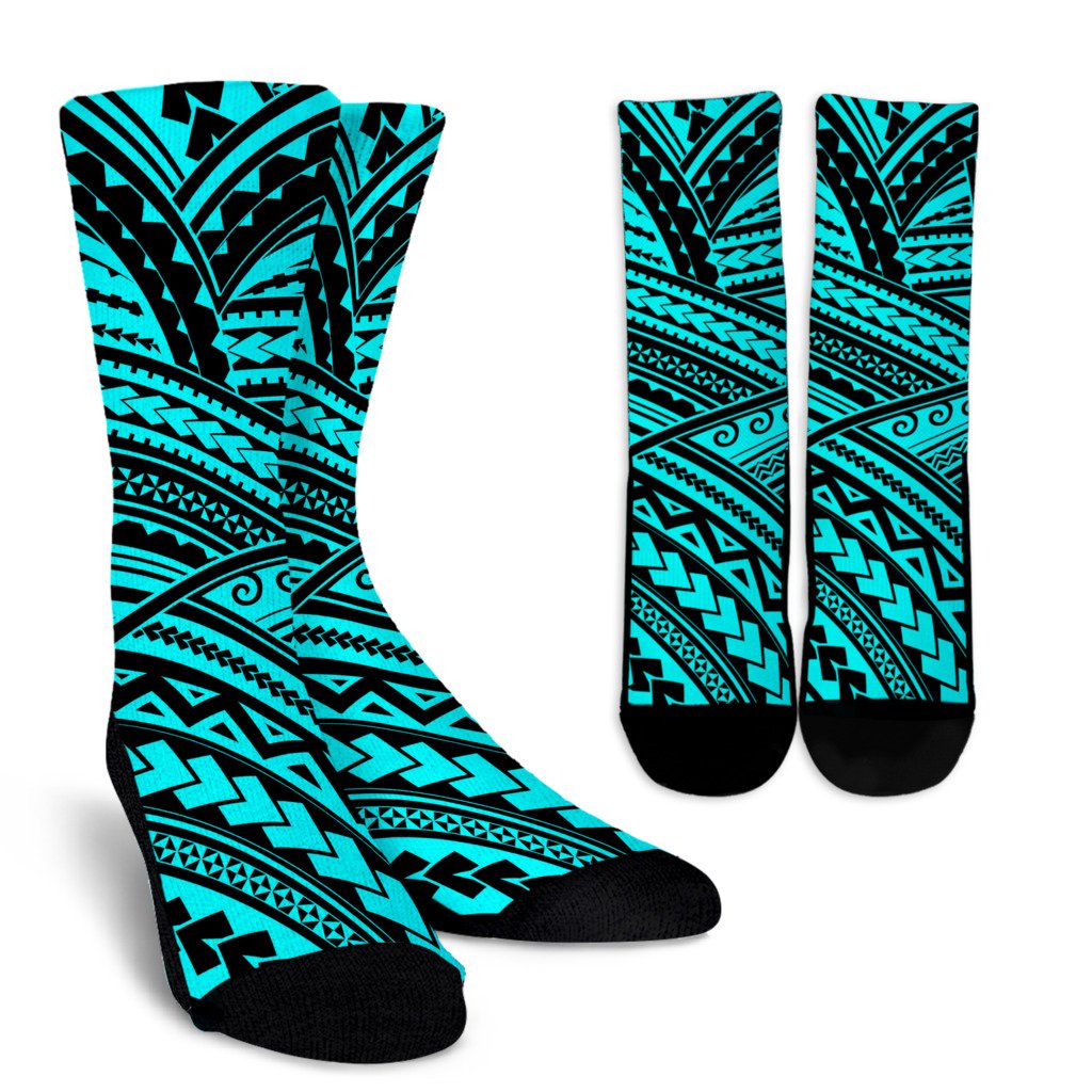 Polynesian Tribal Crew Socks
