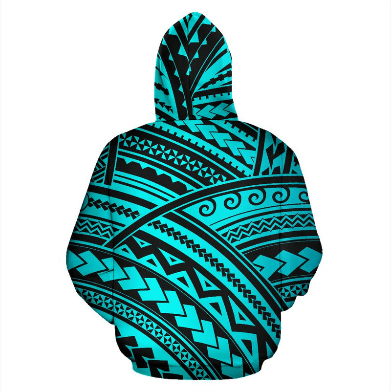 Polynesian Tribal Pullover Hoodie