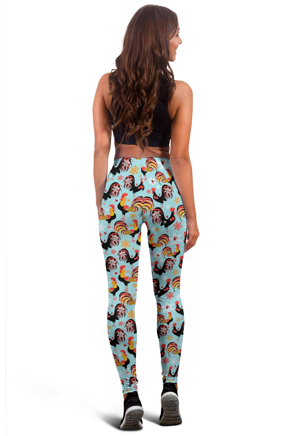 Rooster Themed Design Women Leggings