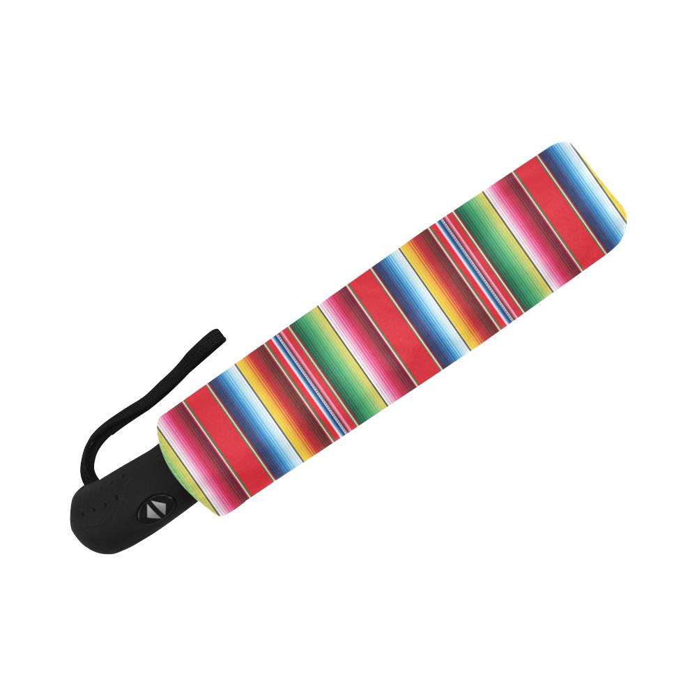 Serape Pattern Automatic Foldable Umbrella