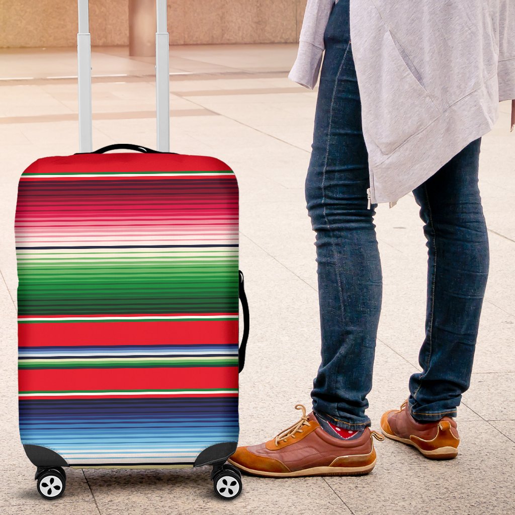 Serape Print Luggage Cover Protector