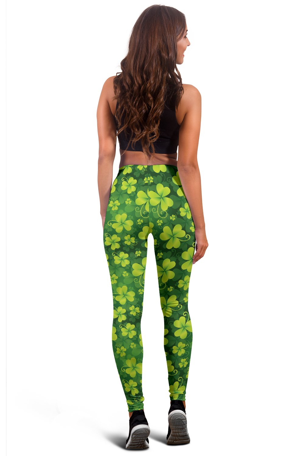 Shamrock Clover Print Women Leggings