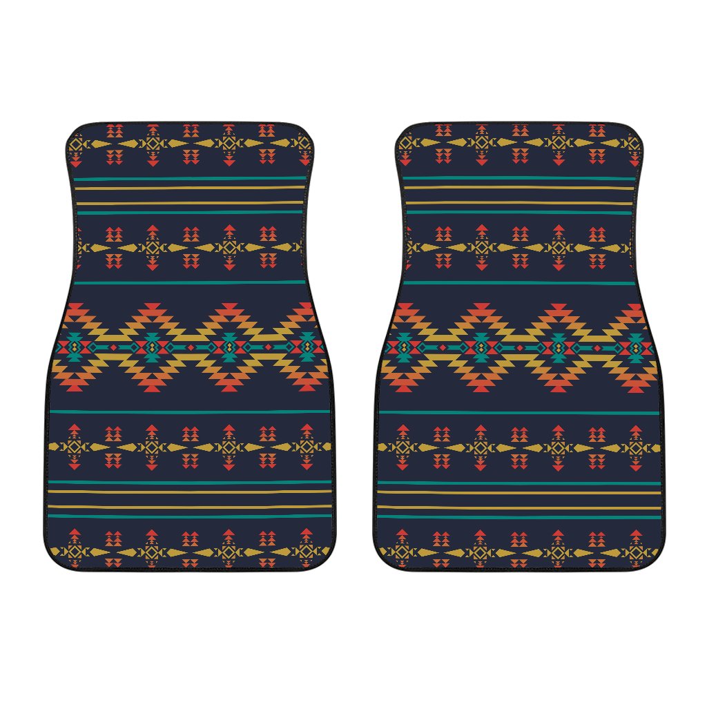 Southwest American Design Themed Print Car Floor Mats