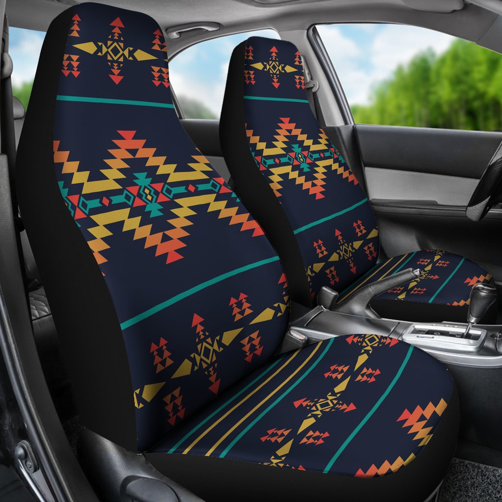 Southwest American Design Themed Print Universal Fit Car Seat Covers