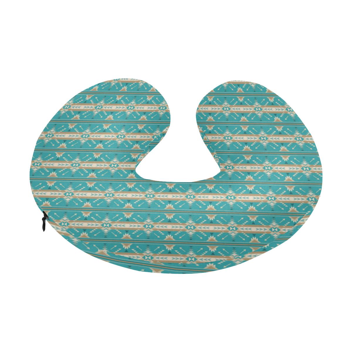 Southwest Native Design Themed Print U-Shaped Travel Neck Pillow-JTAMIGO.COM
