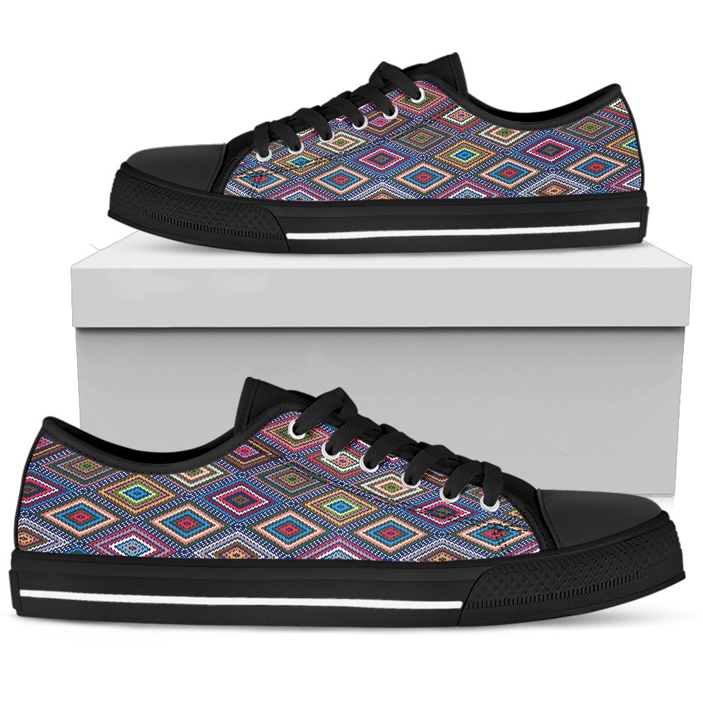 Southwestern Design Women Low Top Shoes-JTAMIGO.COM